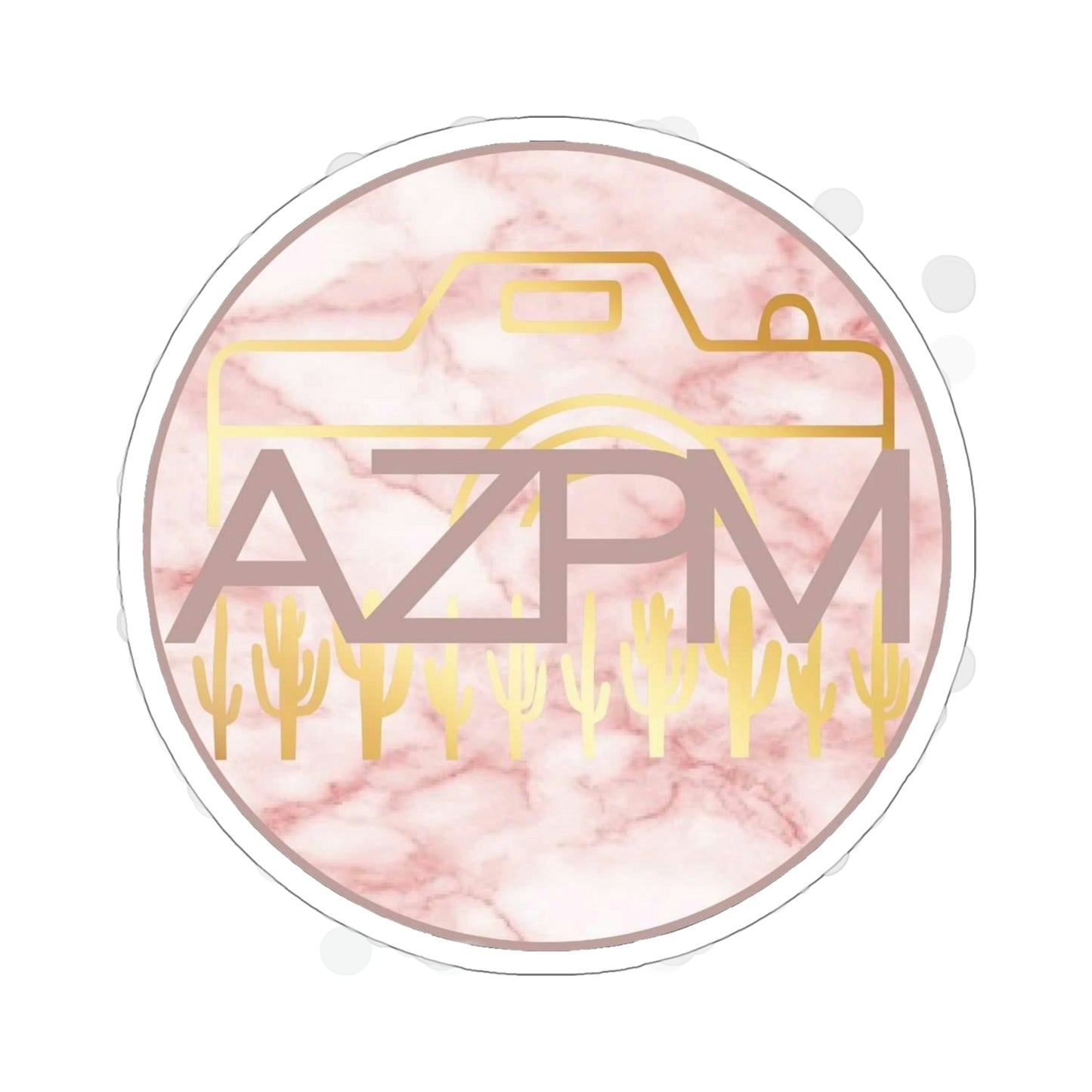 AZPM Logo Die-Cut Stickers