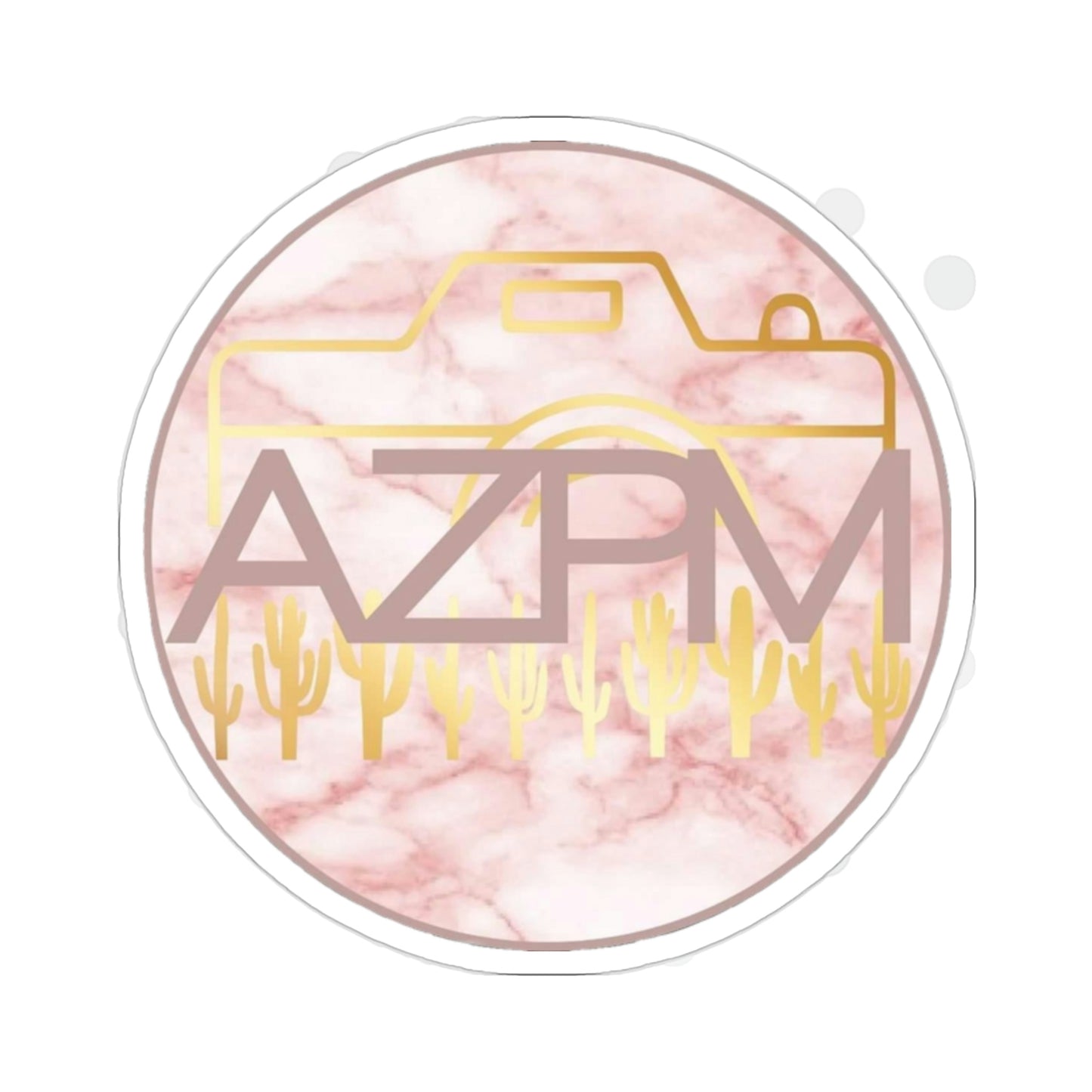 AZPM Logo Die-Cut Stickers